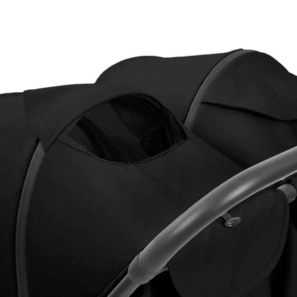 Ickle Bubba Aries Auto Fold Double Stroller –Black