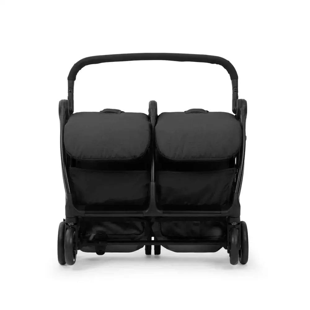 Ickle Bubba Aries Auto Fold Double Stroller – Graphite Grey