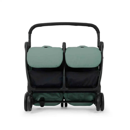 Ickle Bubba Aries Auto Fold Double Stroller – Sage Green