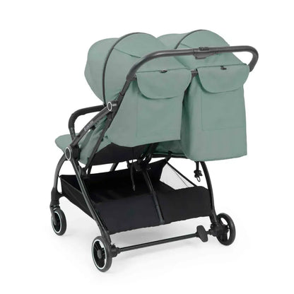 Ickle Bubba Aries Auto Fold Double Stroller – Sage Green