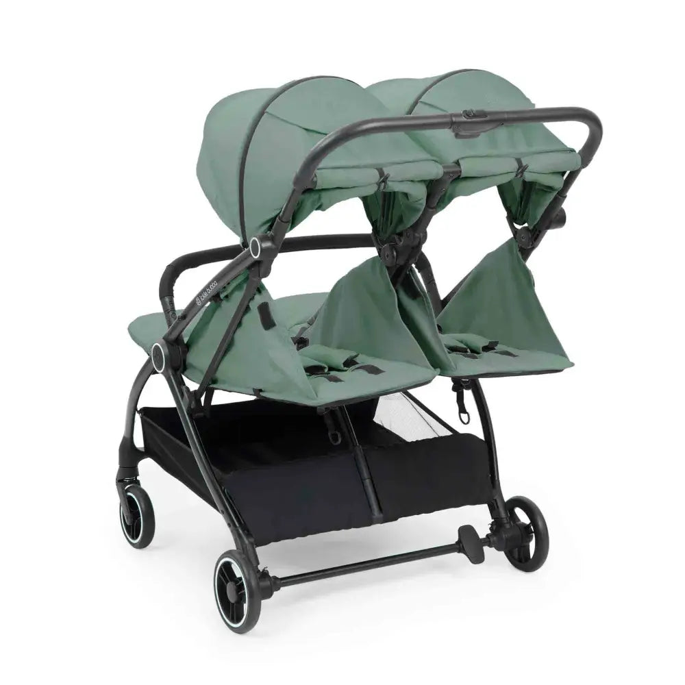 Ickle Bubba Aries Auto Fold Double Stroller – Sage Green
