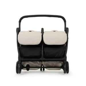 Ickle Bubba Aries Auto Fold Double Stroller – Stone
