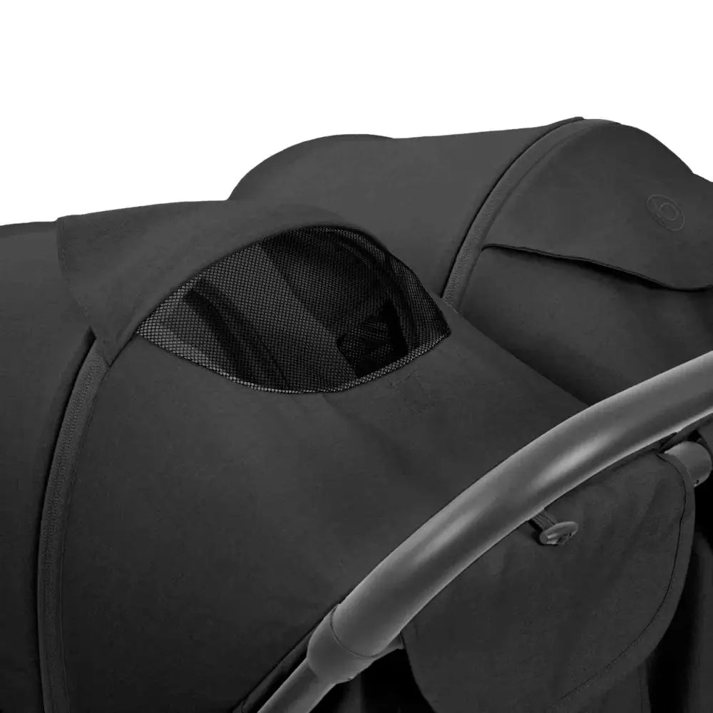 Ickle Bubba Aries Auto Fold Max Double Stroller – Black