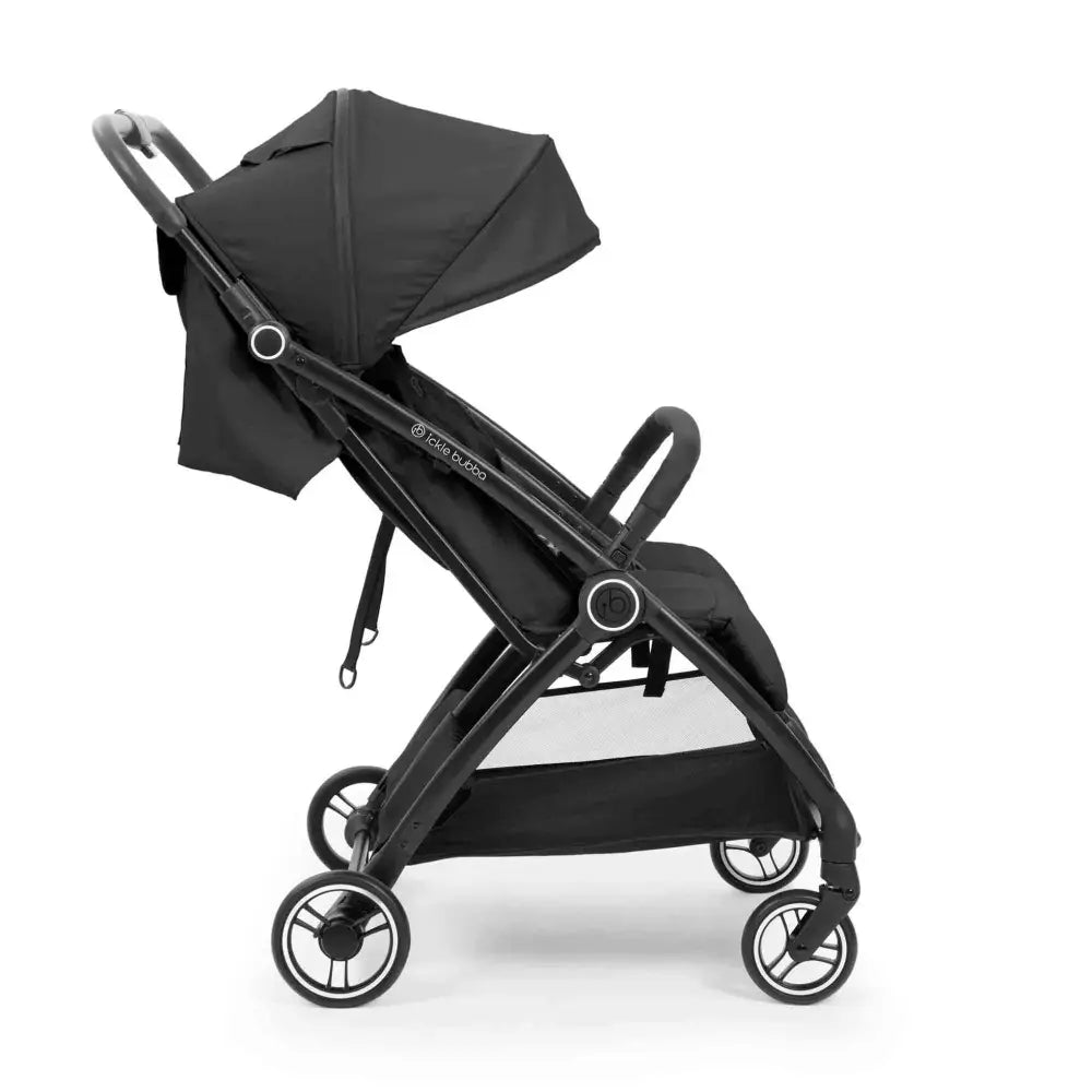 Ickle Bubba Aries Auto Fold Max Double Stroller – Black