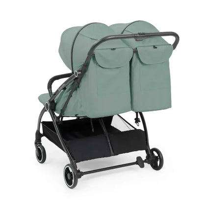 Ickle Bubba Aries Auto Fold Double Stroller – Sage Green