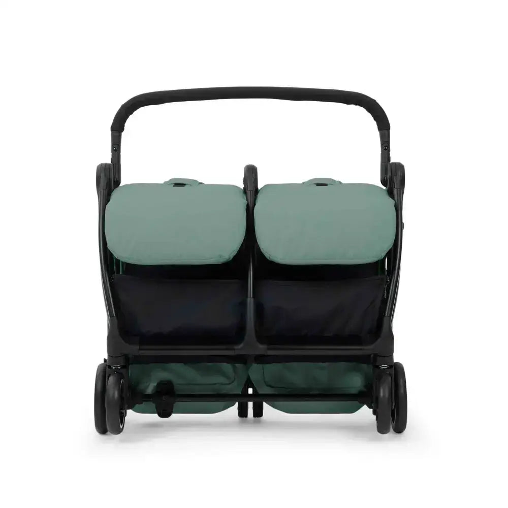 Ickle Bubba Aries Auto Fold Double Stroller – Sage Green