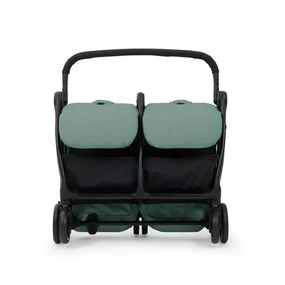 Ickle Bubba Aries Auto Fold Double Stroller – Sage Green