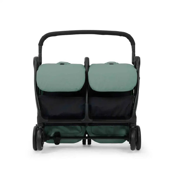 Ickle Bubba Aries Auto Fold Double Stroller – Sage Green