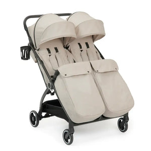 Ickle Bubba Aries Auto Fold Max Double Stroller – Stone