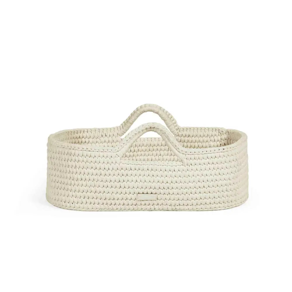 Ickle Bubba Nova Moses Basket & Stand - Cream Cloud