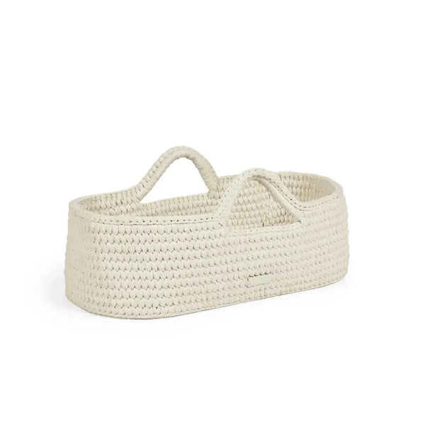 Ickle Bubba Nova Moses Basket & Stand - Cream Cloud