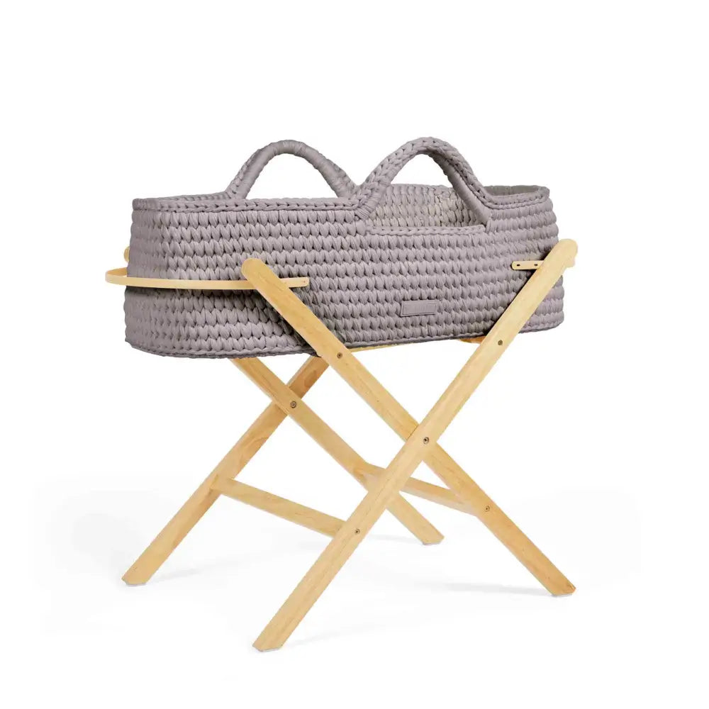 Ickle Bubba Nova Moses Basket & Stand - Tawny