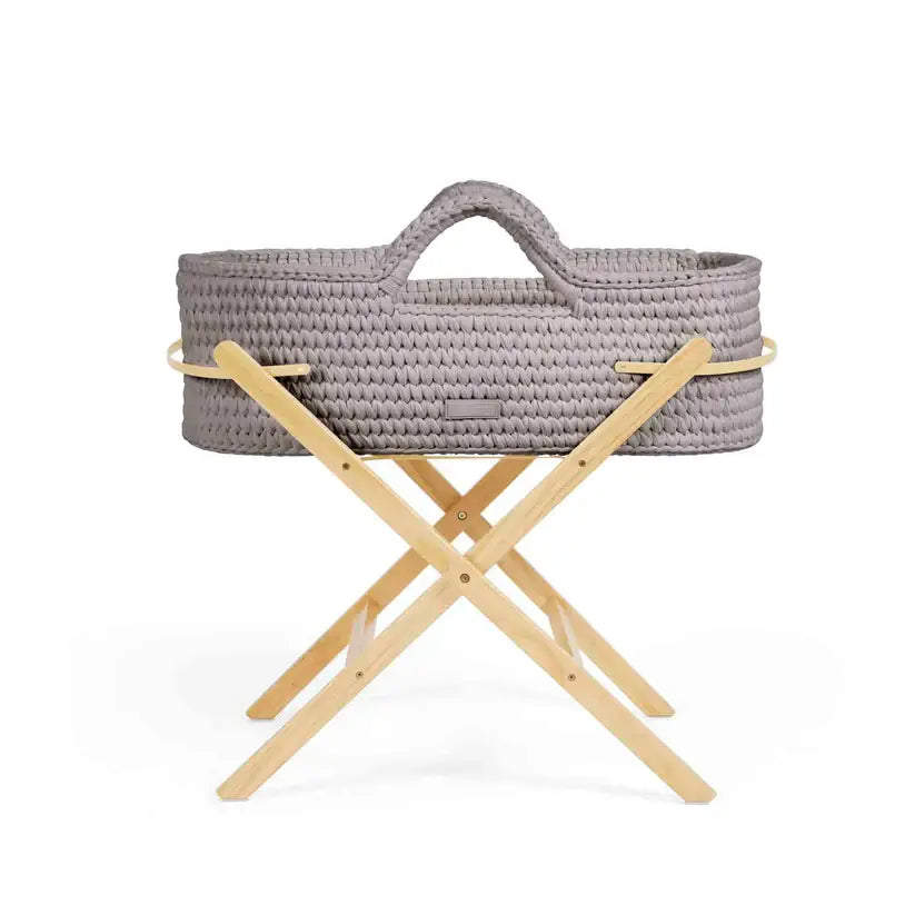 Ickle Bubba Nova Moses Basket & Stand - Tawny
