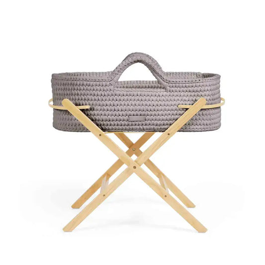 Ickle Bubba Nova Moses Basket & Stand - Tawny