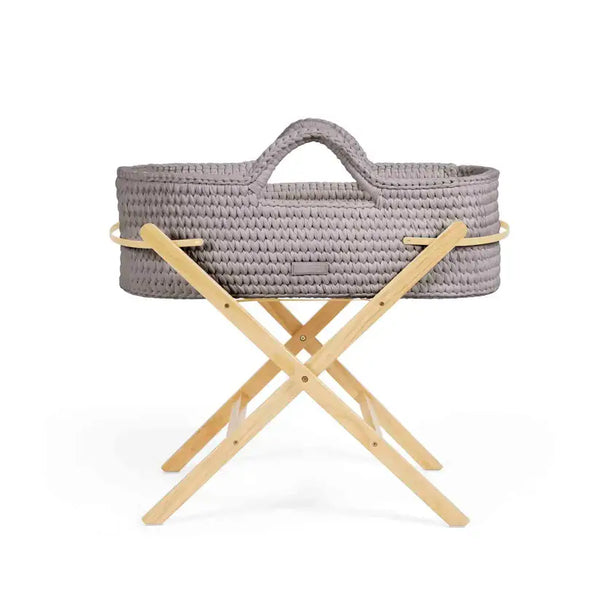 Ickle Bubba Nova Moses Basket & Stand - Tawny