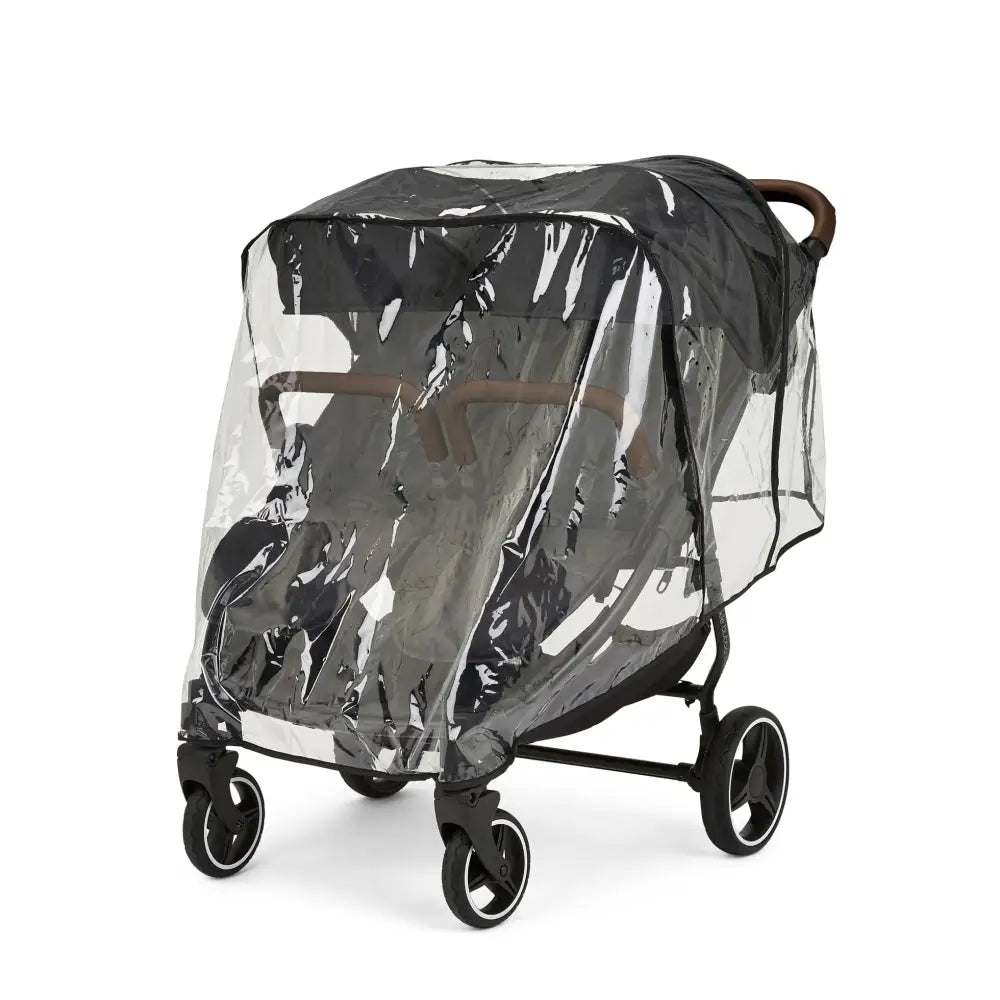 Ickle Bubba Venus Double Stroller - Black