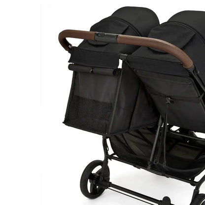 Ickle Bubba Venus Double Stroller - Black