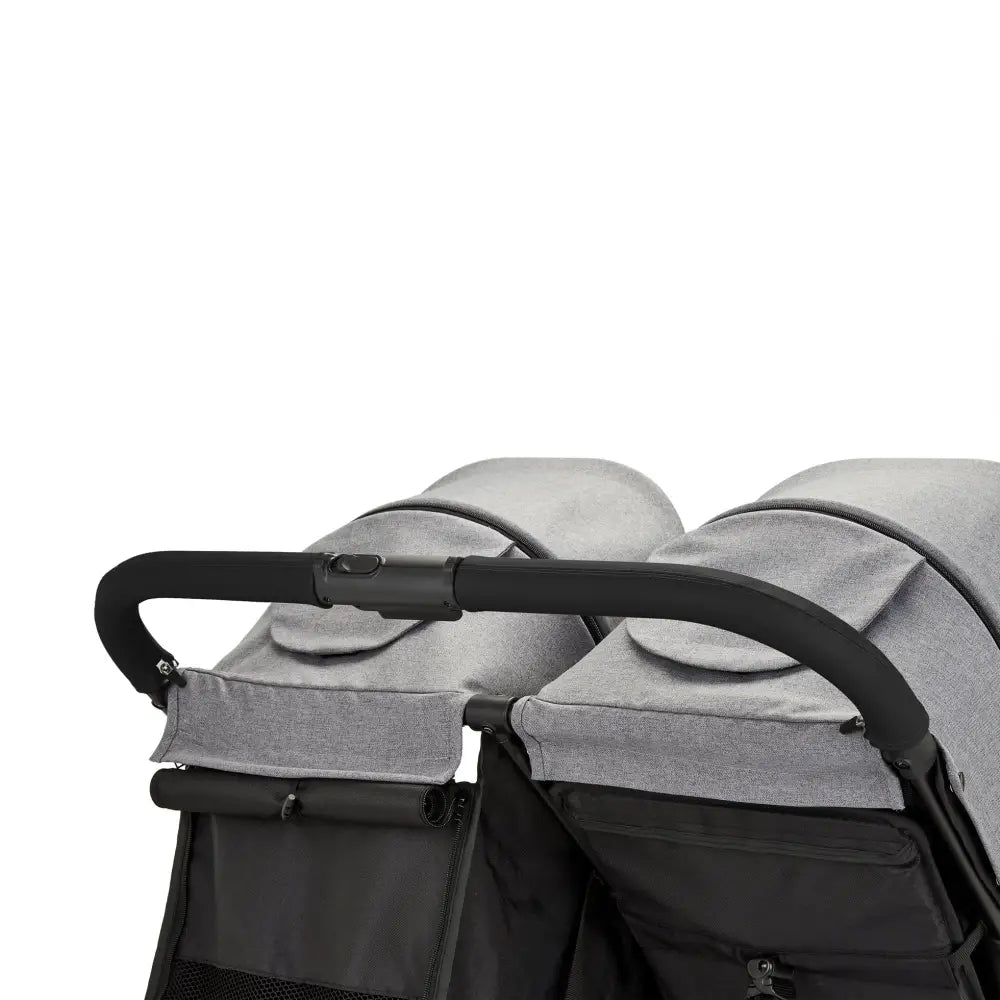 Ickle Bubba Venus Double Stroller - Space Grey