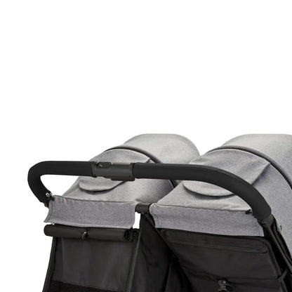 Ickle Bubba Venus Double Stroller - Space Grey