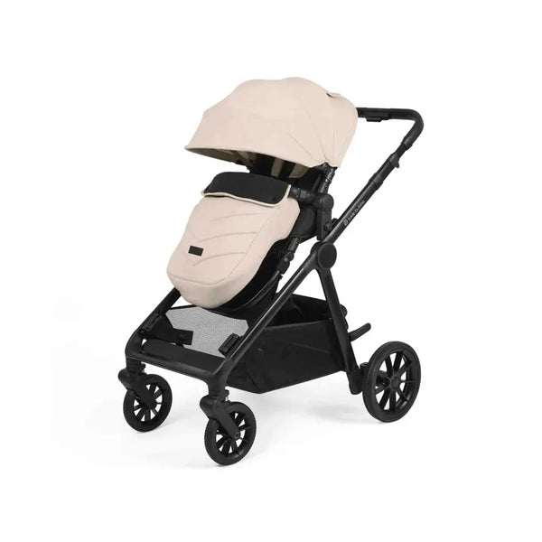 Ickle Bubba Virgo Growing Family 14 Piece Travel System with i-Size Nimbus Car Seat & Spin ISOFIX Base - Stone