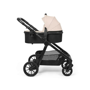 Ickle Bubba Virgo Growing Family 14 Piece Travel System with i-Size Nimbus Car Seat & Spin ISOFIX Base - Stone