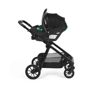 Ickle Bubba Virgo Growing Family 14 Piece Travel System with i-Size Nimbus Car Seat & Spin ISOFIX Base - Stone