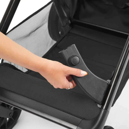 Ickle Bubba Virgo Twin 18 Piece Travel System with i-Size Nimbus Car Seats & Spin ISOFIX Bases - Black