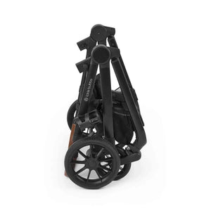 Ickle Bubba Virgo Twin 18 Piece Travel System with i-Size Nimbus Car Seats & Spin ISOFIX Bases - Black