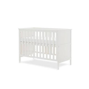 OBaby Evie Mini Cot Bed – White