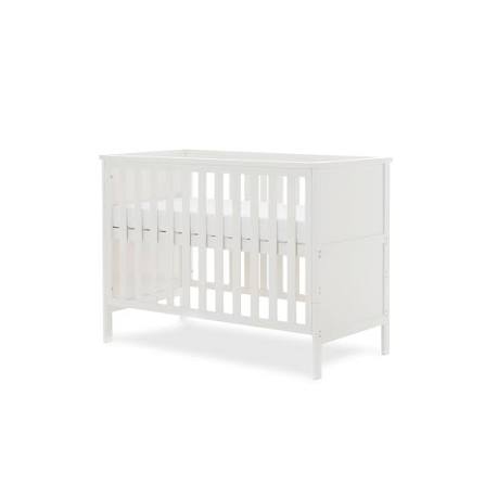 OBaby Evie Mini Cot Bed – White