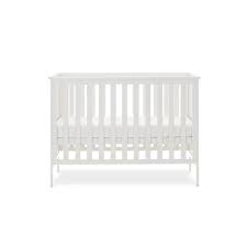 OBaby Evie Mini Cot Bed – White