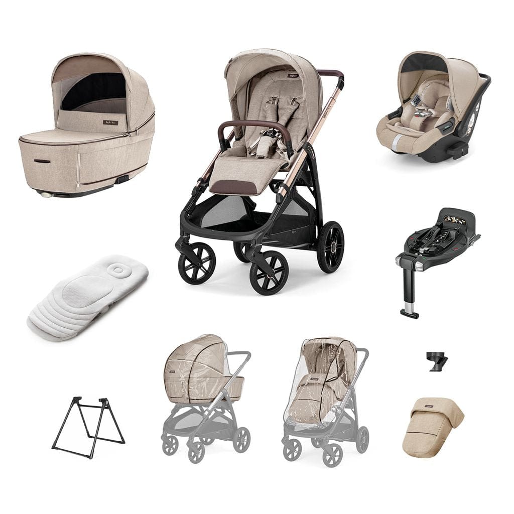 Inglesina Aptica 3 in 1 Travel System 2026 - Pashmina Beige General Inglesina