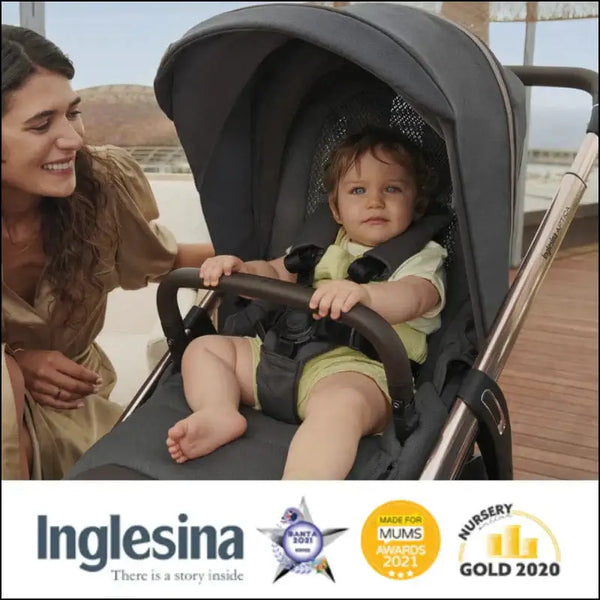 Inglesina Aptica 3 in 1 Travel System 2026 - Resort Blue General Inglesina