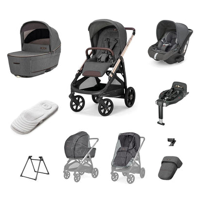 Inglesina Aptica 3 in 1 Travel System 2026 - Velvet Grey General Inglesina