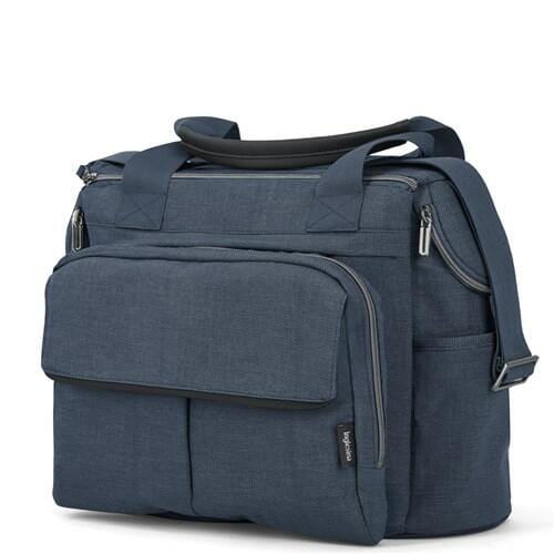 Inglesina Aptica Dual Changing Bag – Resort Blue | Detachable Clutch & Changing Mat Inglesina