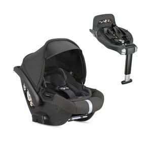 Inglesina Aptica XT 3-in-1 Travel System – Magnet Grey | Lie-Flat Car Seat & 360° Base General Inglesina