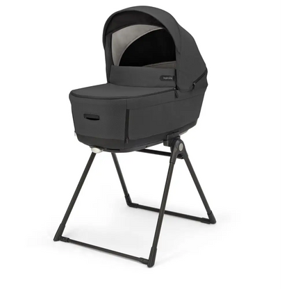 Inglesina Aptica XT 3-in-1 Travel System – Magnet Grey | Lie-Flat Car Seat & 360° Base General Inglesina