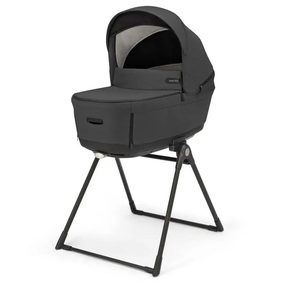 Inglesina Aptica XT 3-in-1 Travel System – Magnet Grey | Lie-Flat Car Seat & 360° Base General Inglesina
