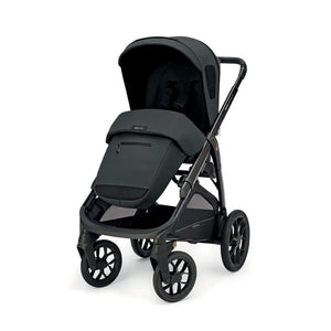 Inglesina Aptica XT 3-in-1 Travel System – Magnet Grey | Lie-Flat Car Seat & 360° Base General Inglesina