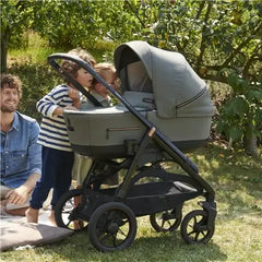 Inglesina Aptica XT 3-in-1 Travel System – Taiga Green | Lie-Flat Car Seat & 360° Base General Inglesina