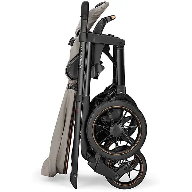 Inglesina Aptica XT 3-in-1 Travel System – Tundra Beige | Lie-Flat Car Seat & 360° Base General Inglesina