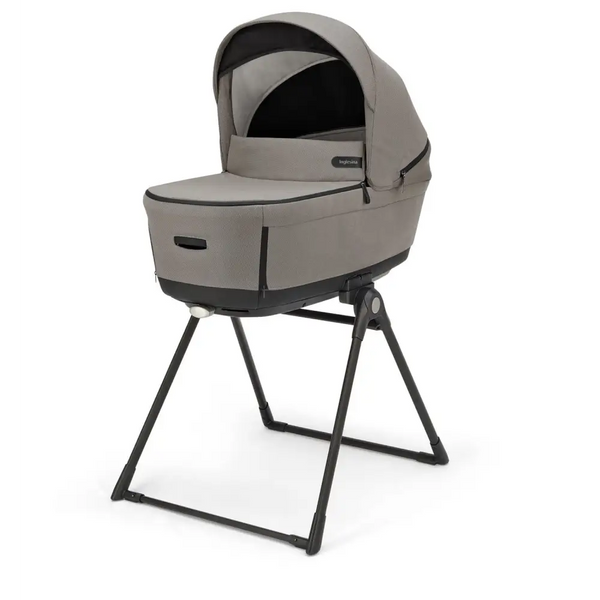 Inglesina Aptica XT 3-in-1 Travel System – Tundra Beige | Lie-Flat Car Seat & 360° Base General Inglesina