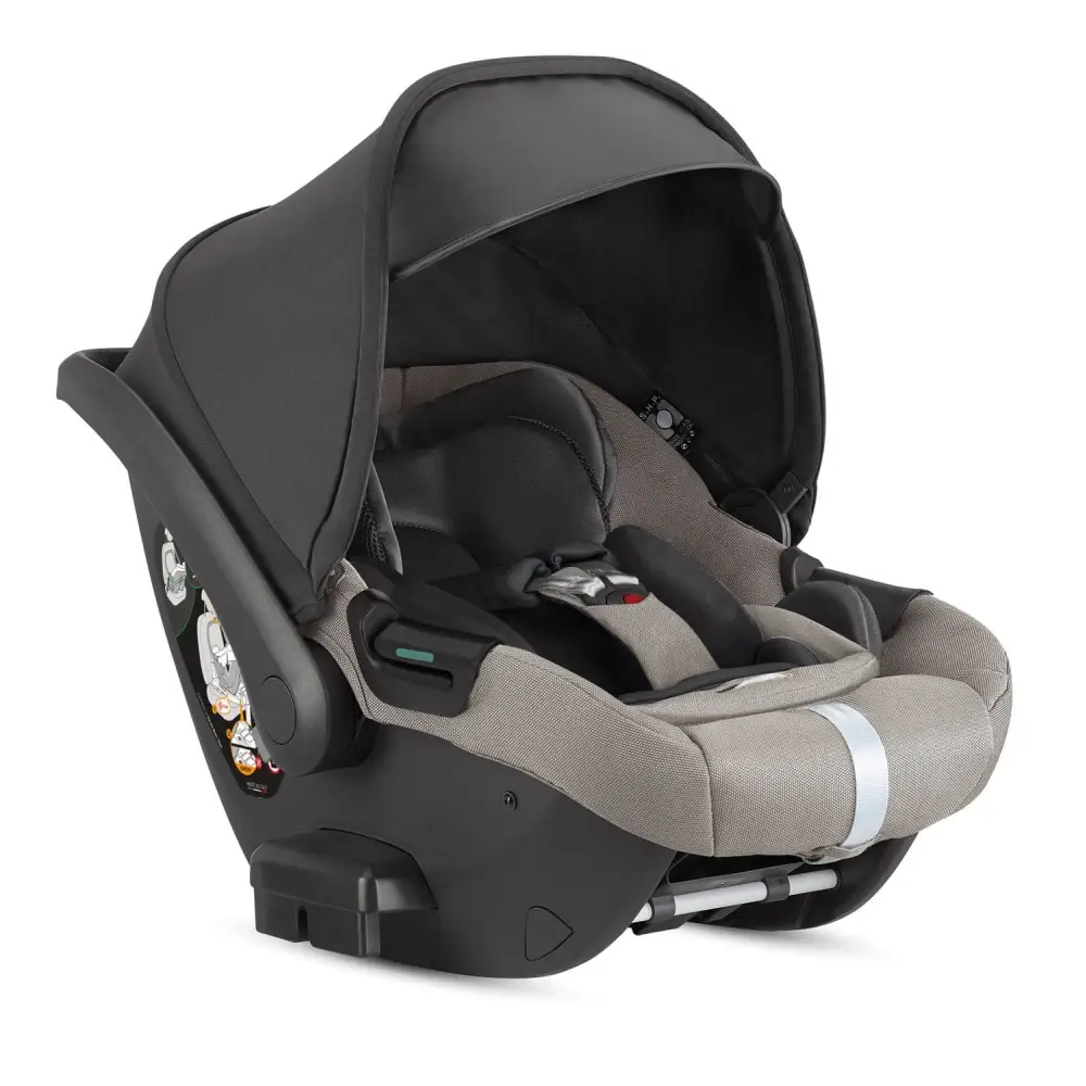 Inglesina Aptica XT 3-in-1 Travel System – Tundra Beige | Lie-Flat Car Seat & 360° Base General Inglesina