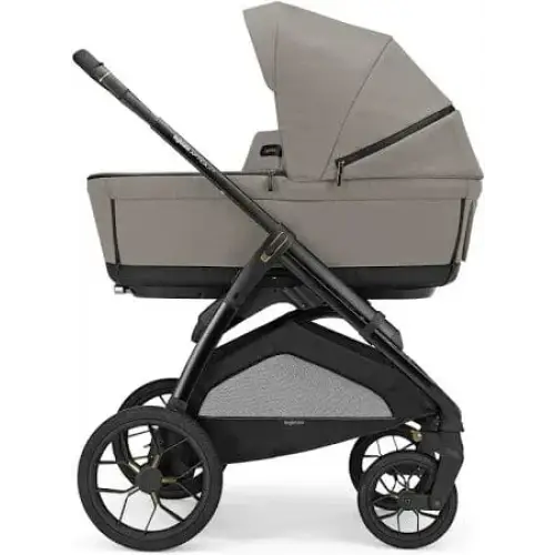 Inglesina Aptica XT 3-in-1 Travel System – Tundra Beige | Lie-Flat Car Seat & 360° Base General Inglesina