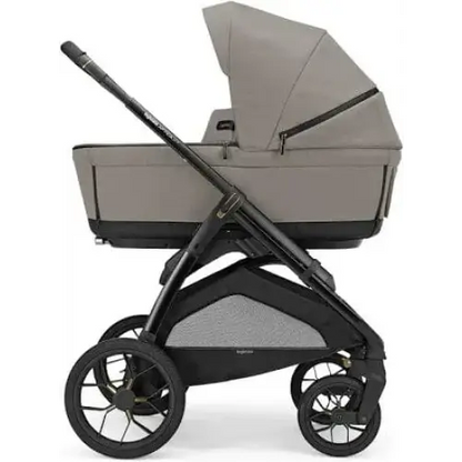Inglesina Aptica XT 3-in-1 Travel System – Tundra Beige | Lie-Flat Car Seat & 360° Base General Inglesina