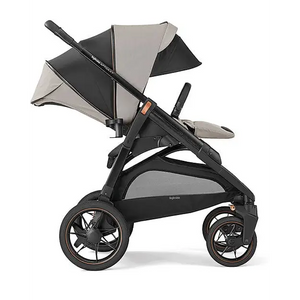 Inglesina Aptica XT 3-in-1 Travel System – Tundra Beige | Lie-Flat Car Seat & 360° Base General Inglesina