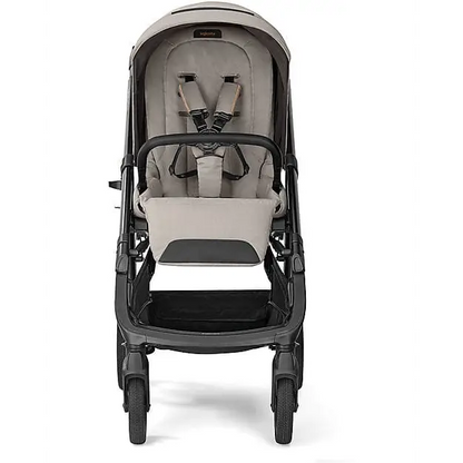 Inglesina Aptica XT 3-in-1 Travel System – Tundra Beige | Lie-Flat Car Seat & 360° Base General Inglesina