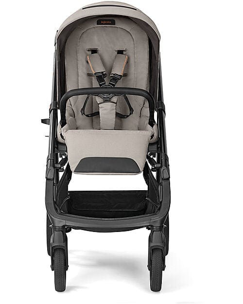 Inglesina Aptica XT 3-in-1 Travel System – Tundra Beige | Lie-Flat Car Seat & 360° Base General Inglesina