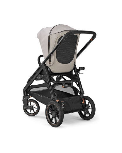 Inglesina Aptica XT 3-in-1 Travel System – Tundra Beige | Lie-Flat Car Seat & 360° Base General Inglesina