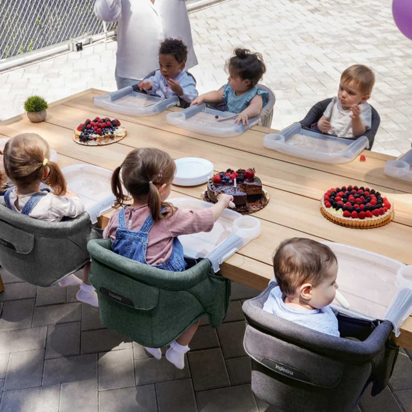 Inglesina Fast Highchair - Stone Grey